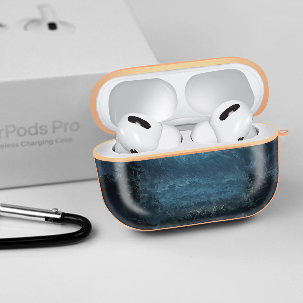 Ne Zha 2 ナタ 魔童の大暴れ 【AirPods Pro用】ハードシェル保護ケース｜耐衝撃・防指紋・カラビナ付き商品仕様