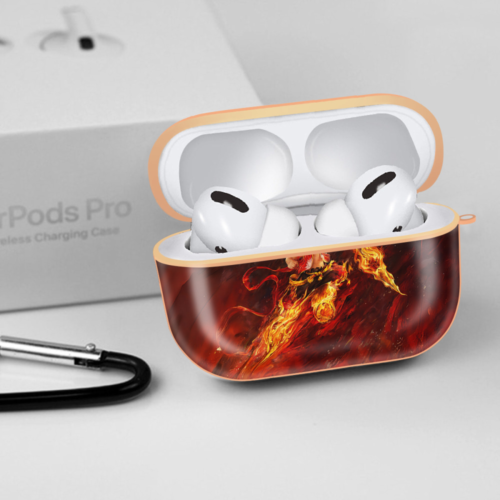 Ne Zha 2 ナタ 魔童の大暴れ 【AirPods Pro用】ハードシェル保護ケース｜耐衝撃・防指紋・カラビナ付き商品仕様