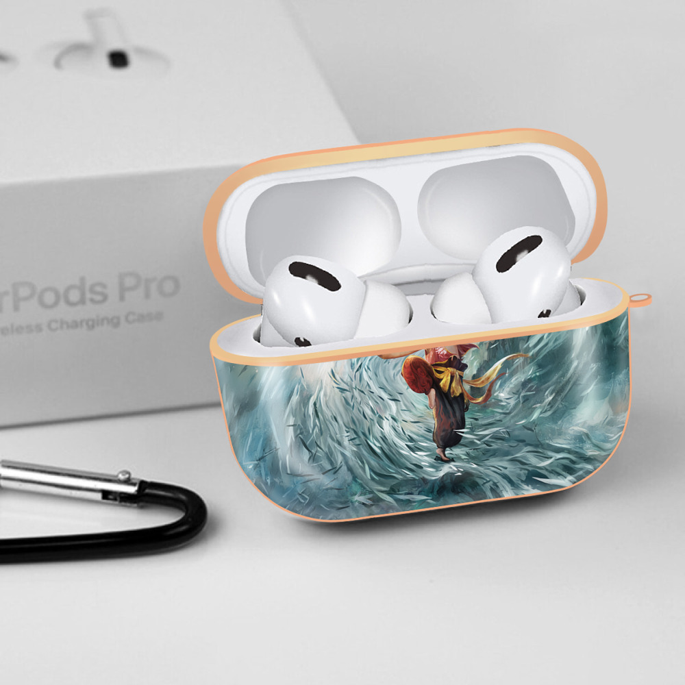 Ne Zha 2 ナタ 魔童の大暴れ 【AirPods Pro用】ハードシェル保護ケース｜耐衝撃・防指紋・カラビナ付き商品仕様
