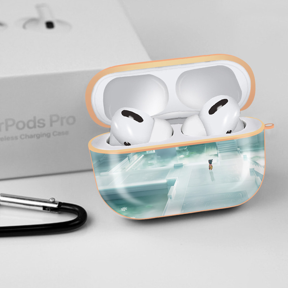 Ne Zha 2 ナタ 魔童の大暴れ 【AirPods Pro用】ハードシェル保護ケース｜耐衝撃・防指紋・カラビナ付き商品仕様