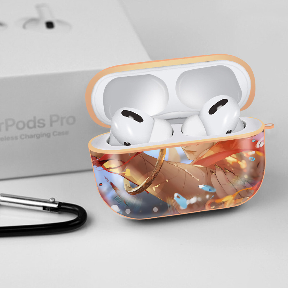 Ne Zha 2 ナタ 魔童の大暴れ 【AirPods Pro用】ハードシェル保護ケース｜耐衝撃・防指紋・カラビナ付き商品仕様