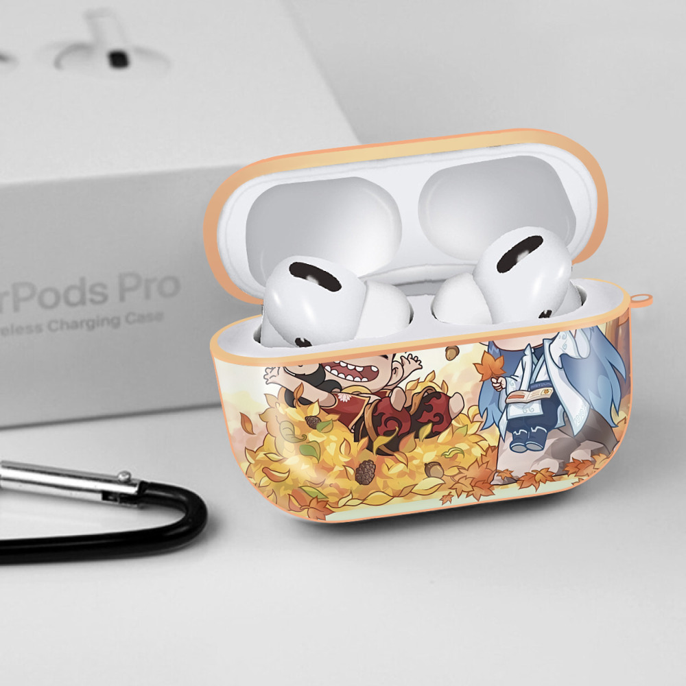 Ne Zha 2 ナタ 魔童の大暴れ 【AirPods Pro用】ハードシェル保護ケース｜耐衝撃・防指紋・カラビナ付き商品仕様