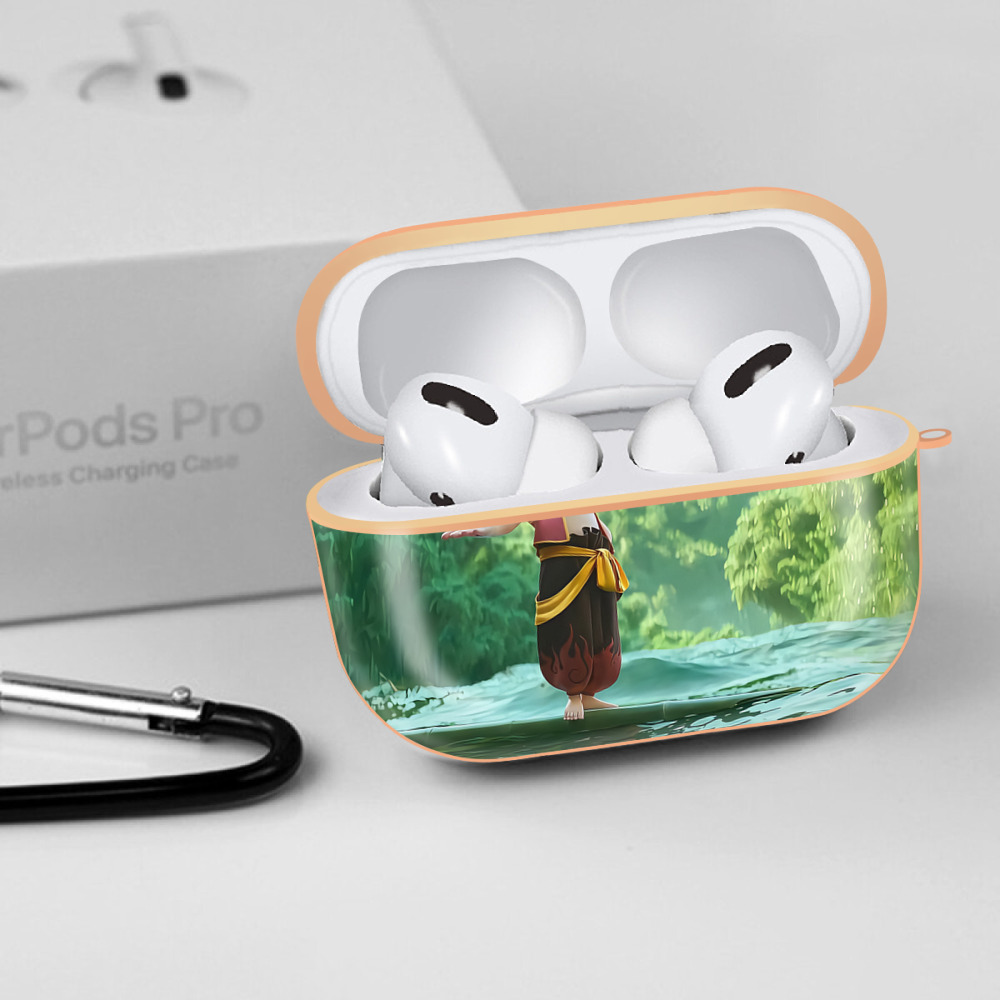 Ne Zha 2 ナタ 魔童の大暴れ 【AirPods Pro用】ハードシェル保護ケース｜耐衝撃・防指紋・カラビナ付き商品仕様