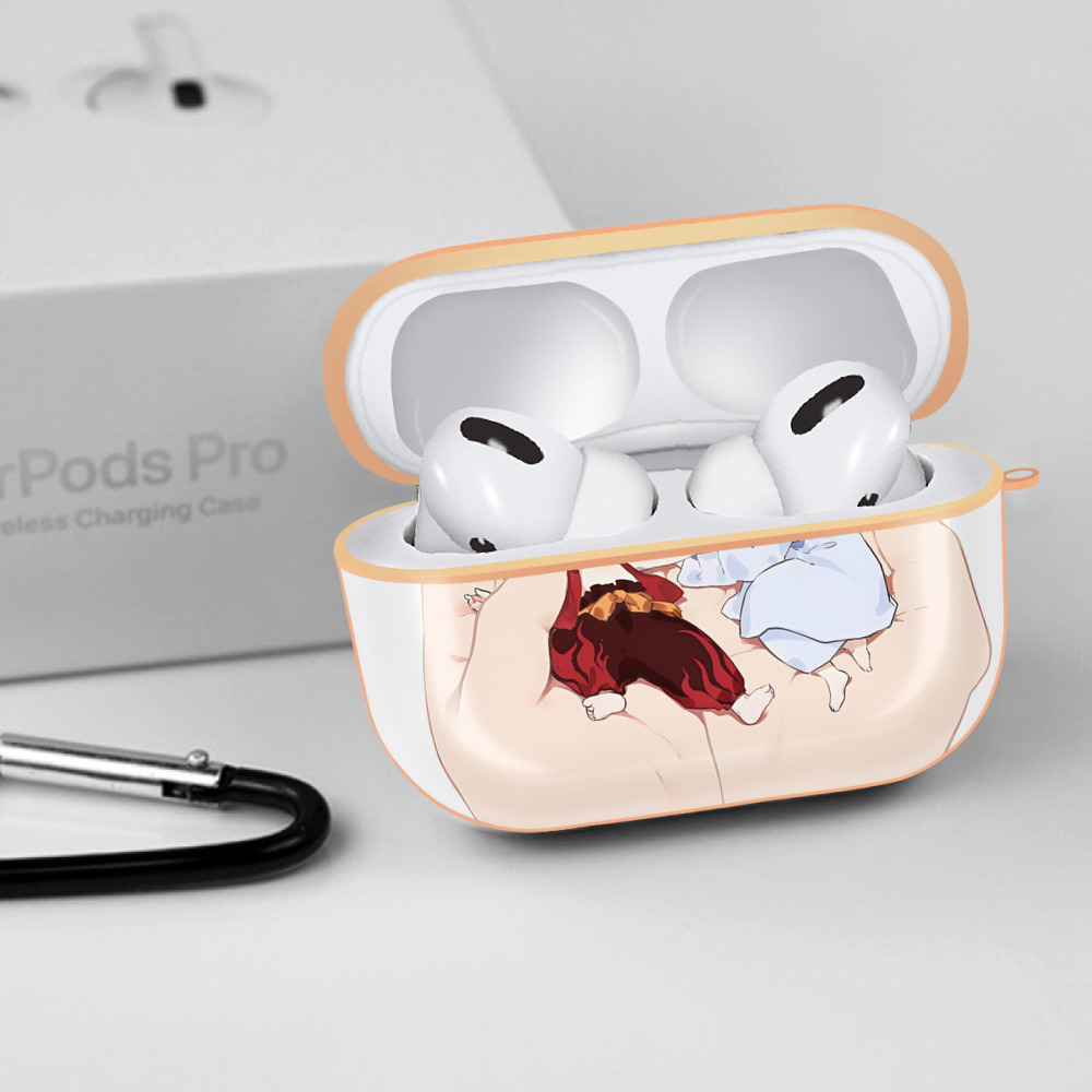 Ne Zha 2 ナタ 魔童の大暴れ 【AirPods Pro用】ハードシェル保護ケース｜耐衝撃・防指紋・カラビナ付き商品仕様