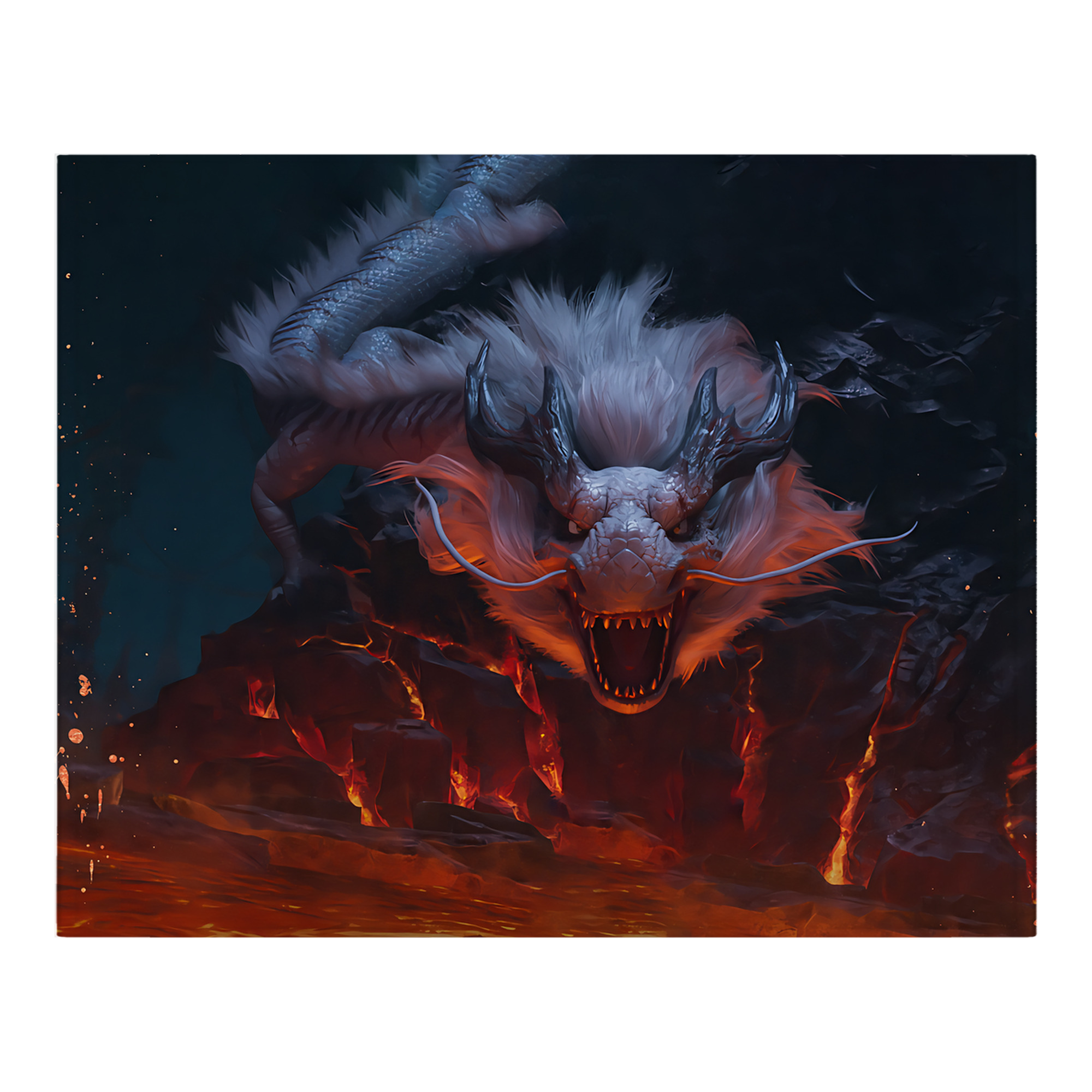 （画像用） Ne Zha 2 ナタ 魔童の大暴れ フランネルブランケット・多サイズ対応（横型）