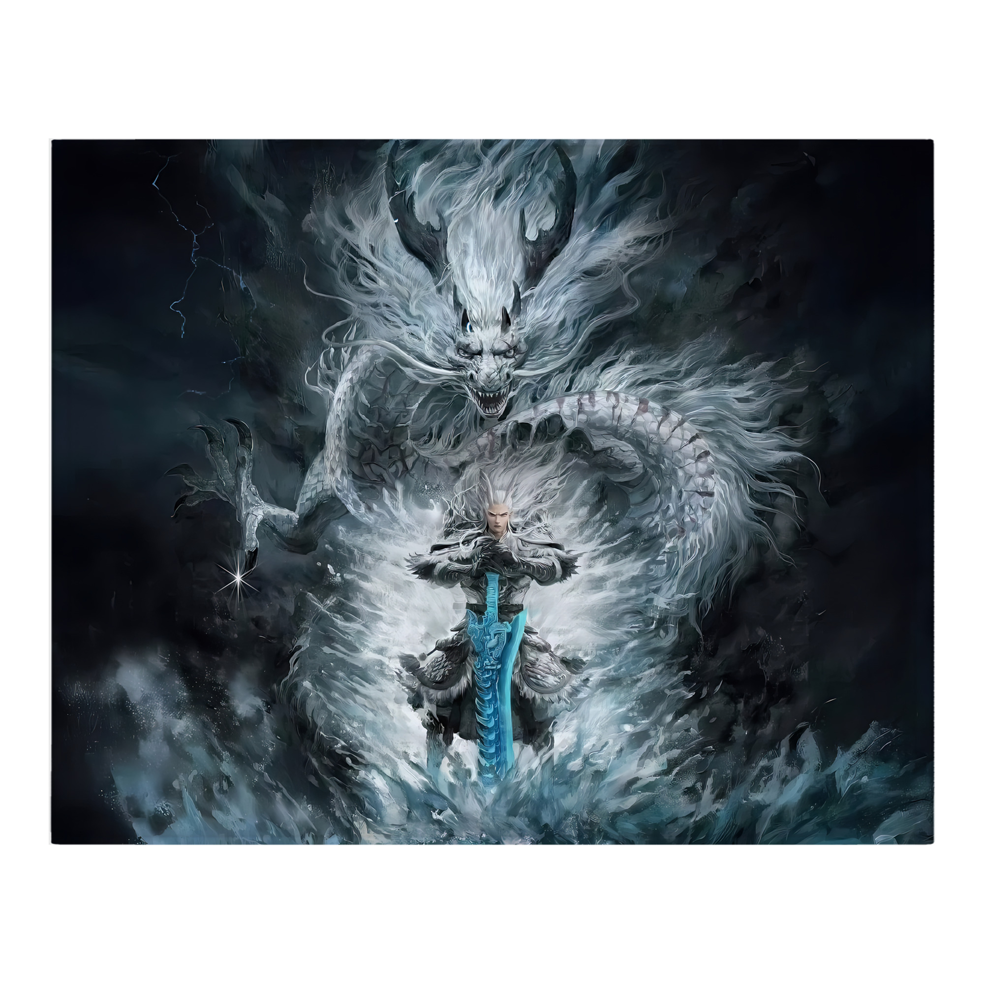 （画像用） Ne Zha 2 ナタ 魔童の大暴れ フランネルブランケット・多サイズ対応（横型）