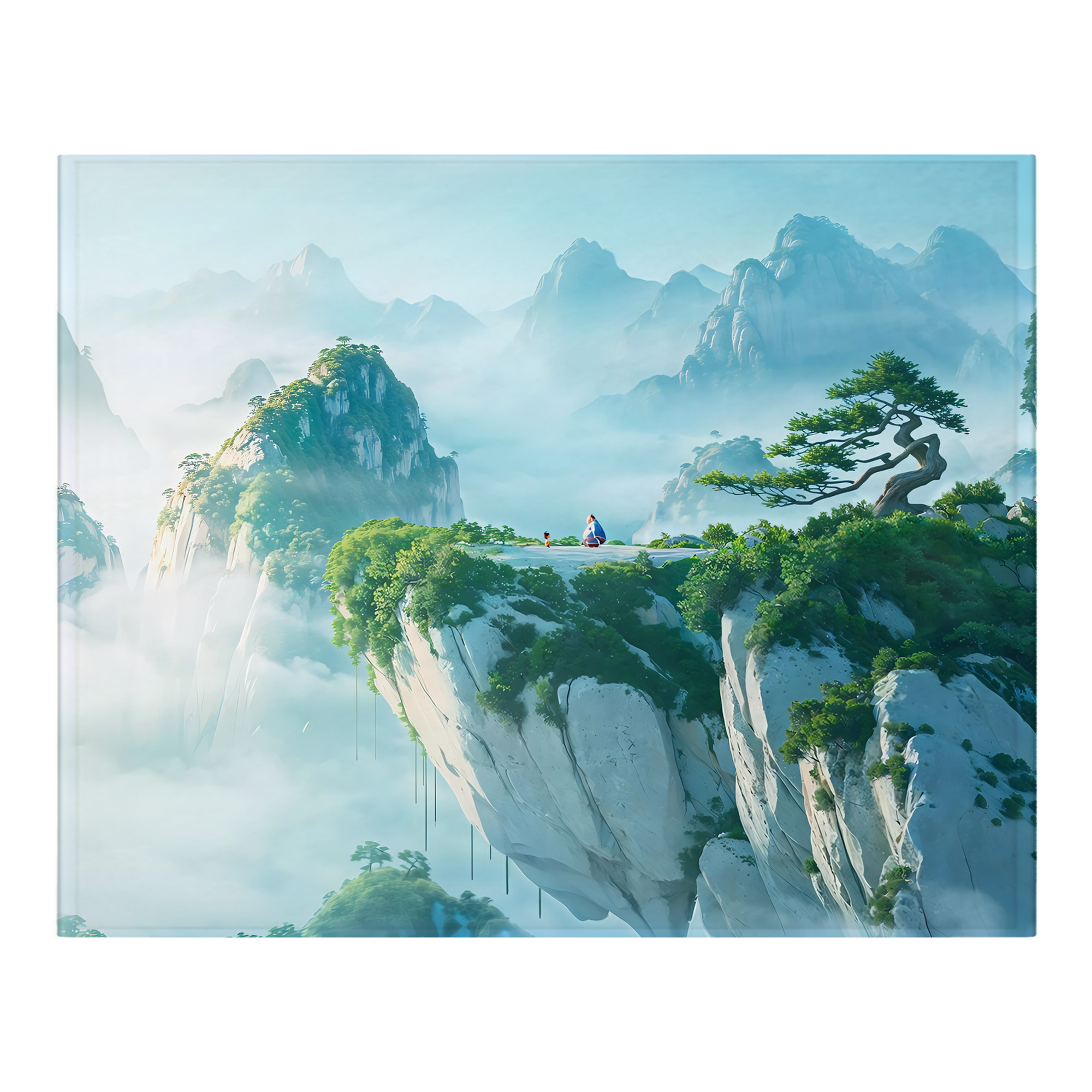 （画像用） Ne Zha 2 ナタ 魔童の大暴れ フランネルブランケット・多サイズ対応（横型）