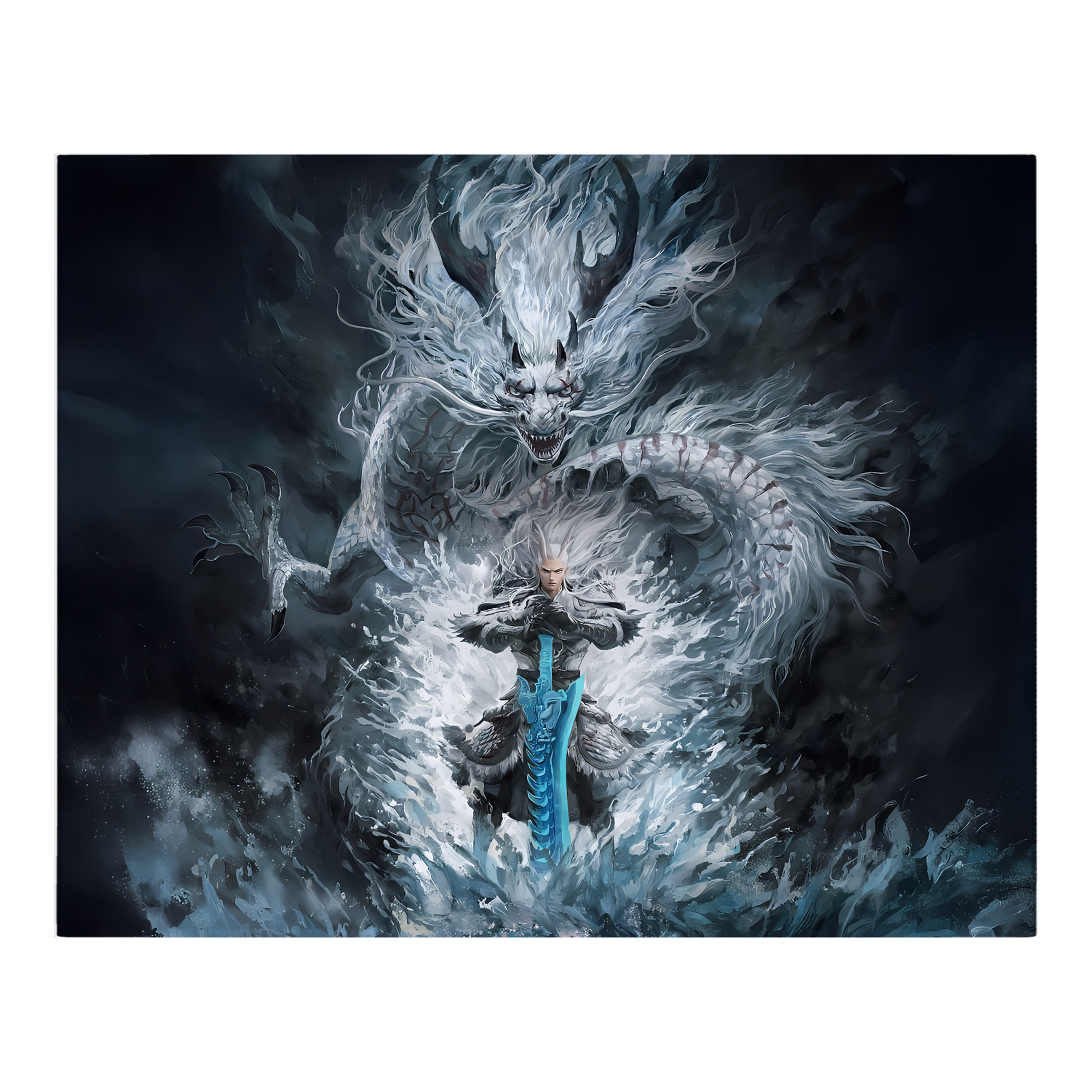 （画像用） Ne Zha 2 ナタ 魔童の大暴れ フランネルブランケット・多サイズ対応（横型）