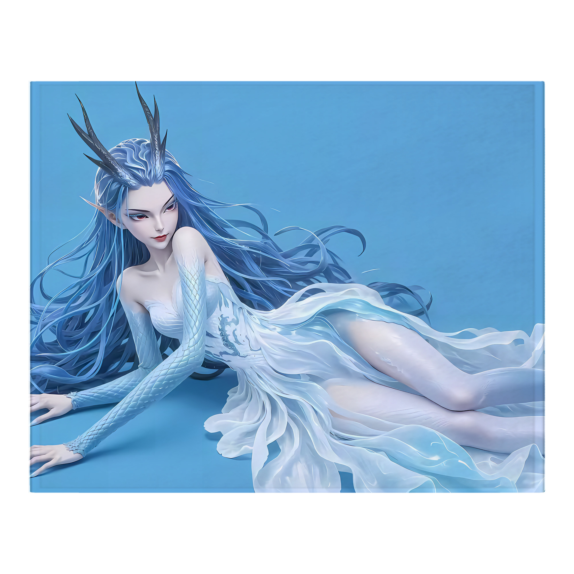 （画像用） Ne Zha 2 ナタ 魔童の大暴れ フランネルブランケット・多サイズ対応（横型）
