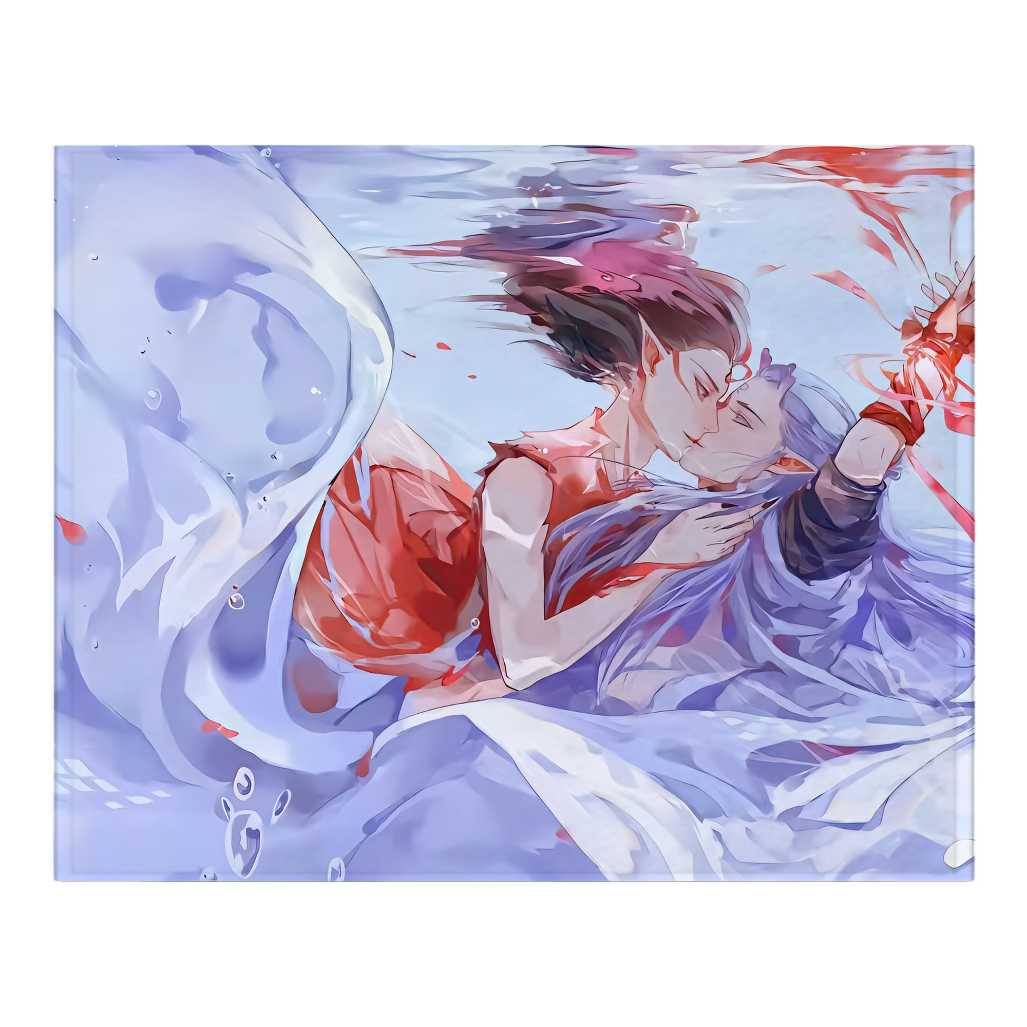 （画像用） Ne Zha 2 ナタ 魔童の大暴れ フランネルブランケット・多サイズ対応（横型）