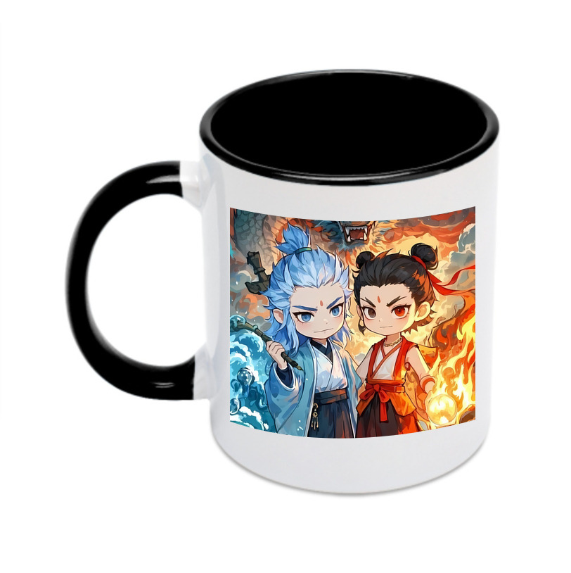 （画像用） Ne Zha 2 ナタ 魔童の大暴れ カラーマグカップ