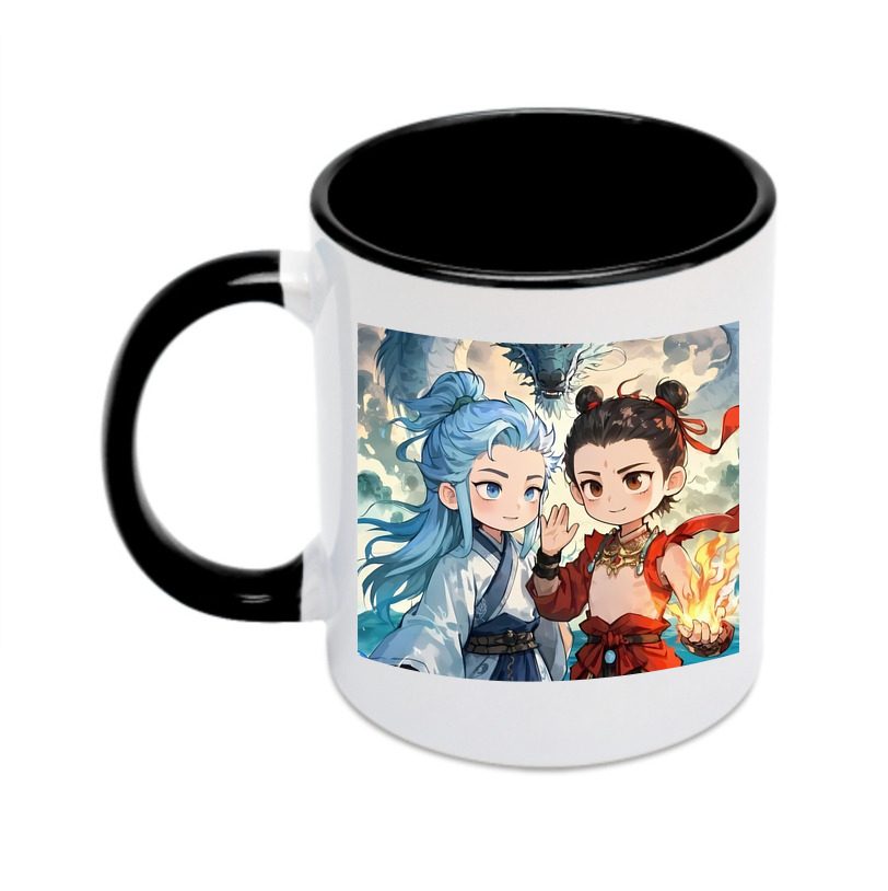 （画像用） Ne Zha 2 ナタ 魔童の大暴れ カラーマグカップ