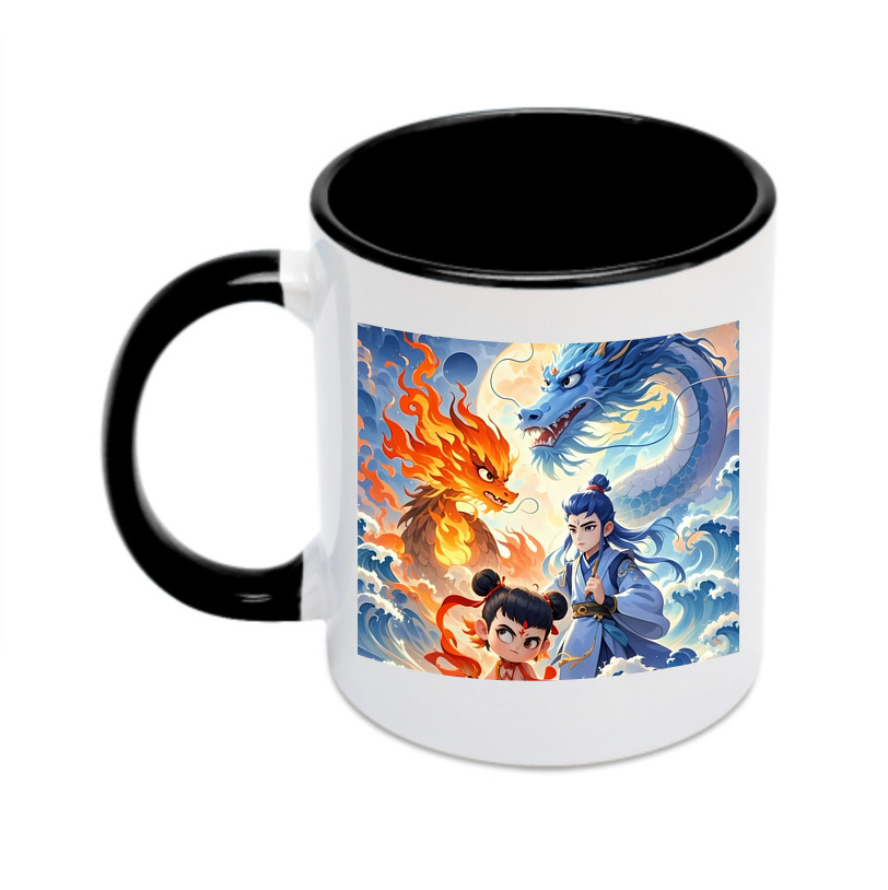 （画像用） Ne Zha 2 ナタ 魔童の大暴れ カラーマグカップ
