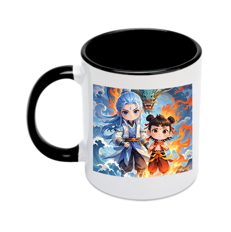 （画像用） Ne Zha 2 ナタ 魔童の大暴れ カラーマグカップ