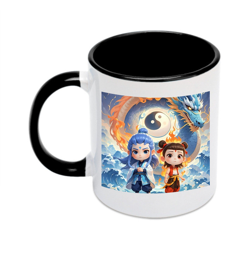 （画像用） Ne Zha 2 ナタ 魔童の大暴れ カラーマグカップ