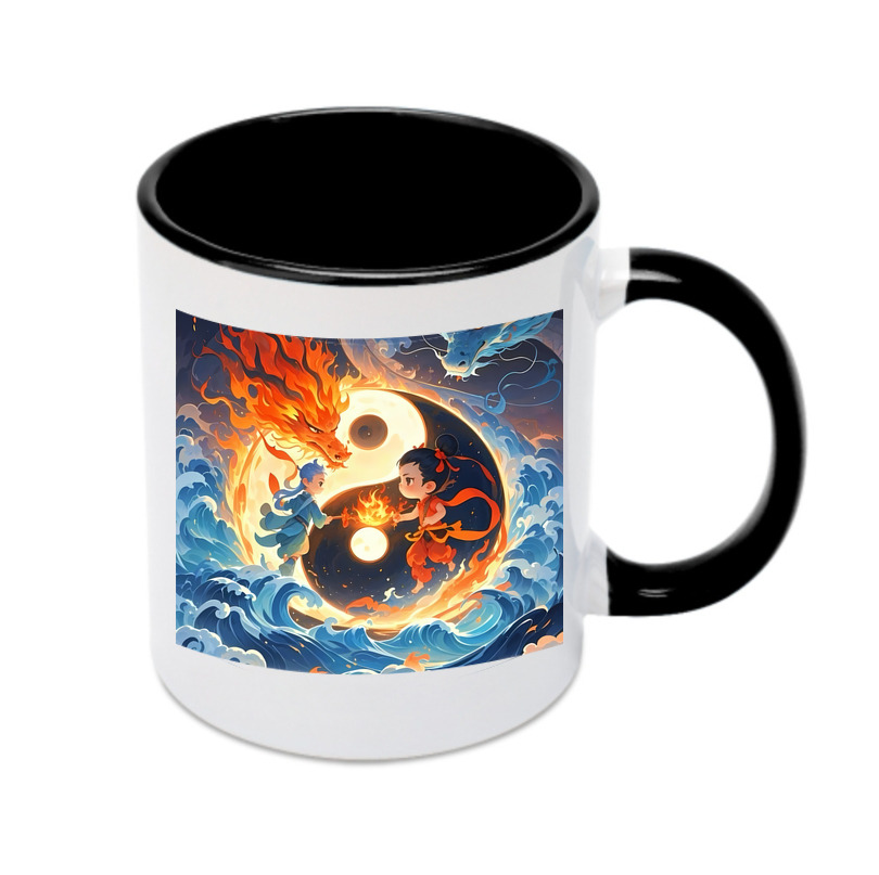 （画像用） Ne Zha 2 ナタ 魔童の大暴れ カラーマグカップ