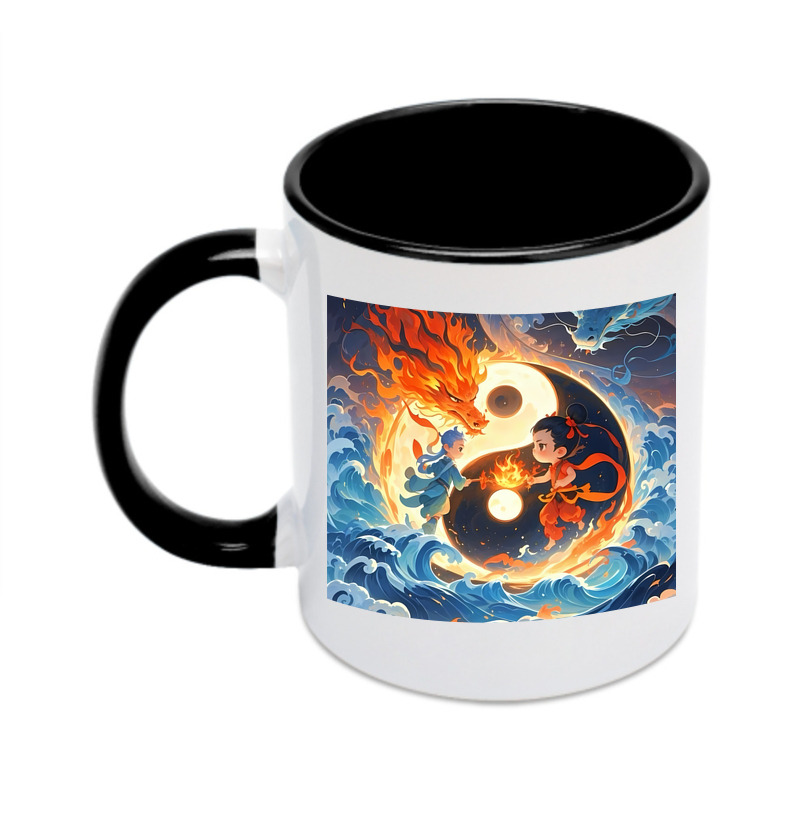 （画像用） Ne Zha 2 ナタ 魔童の大暴れ カラーマグカップ