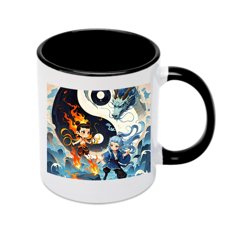 （画像用） Ne Zha 2 ナタ 魔童の大暴れ カラーマグカップ