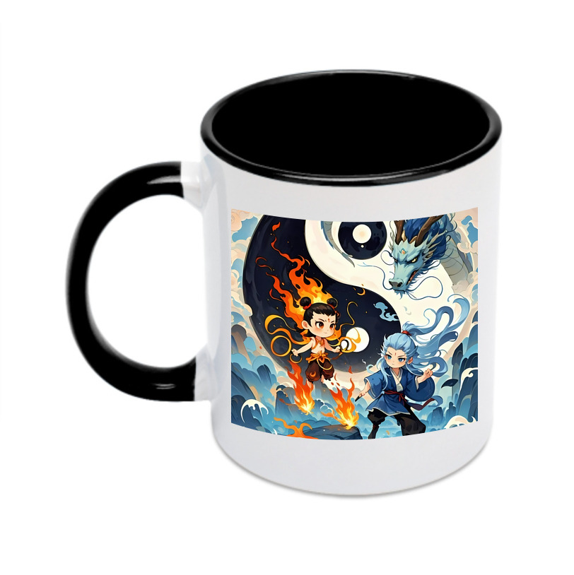 （画像用） Ne Zha 2 ナタ 魔童の大暴れ カラーマグカップ