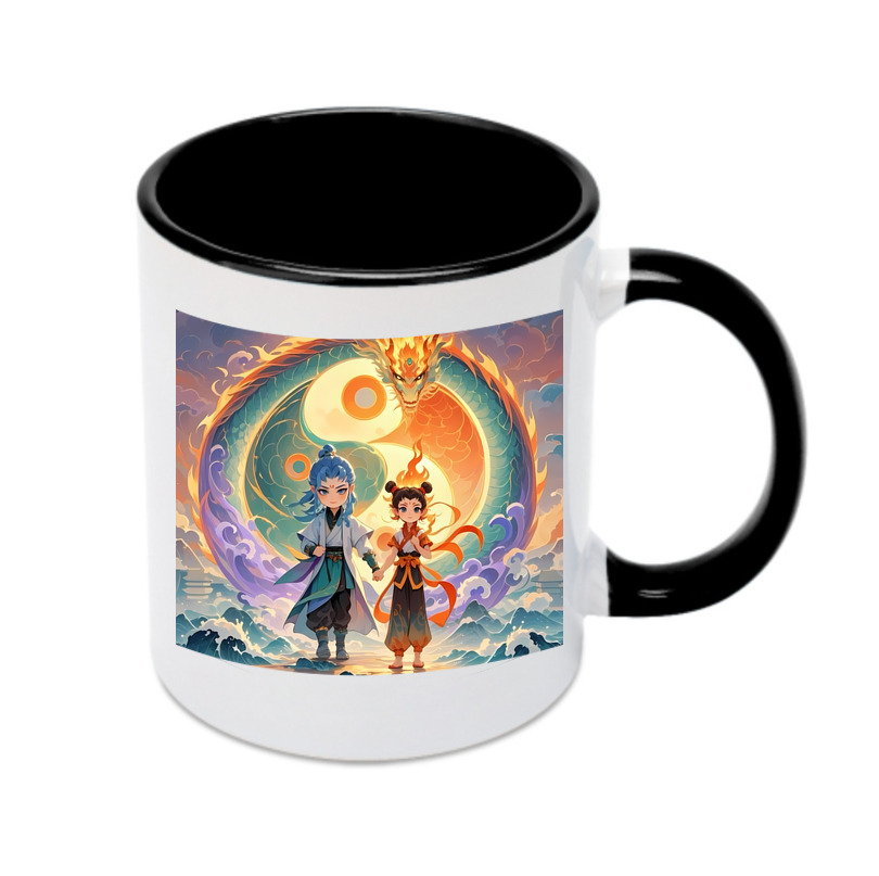 （画像用） Ne Zha 2 ナタ 魔童の大暴れ カラーマグカップ
