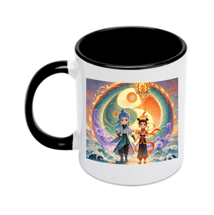 （画像用） Ne Zha 2 ナタ 魔童の大暴れ カラーマグカップ