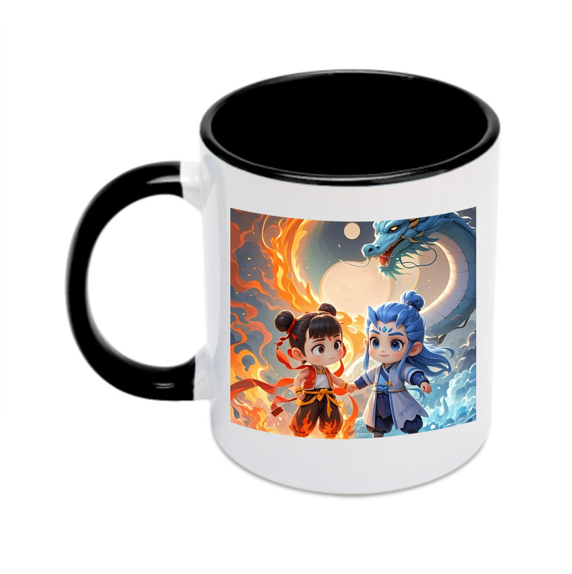 （画像用） Ne Zha 2 ナタ 魔童の大暴れ カラーマグカップ