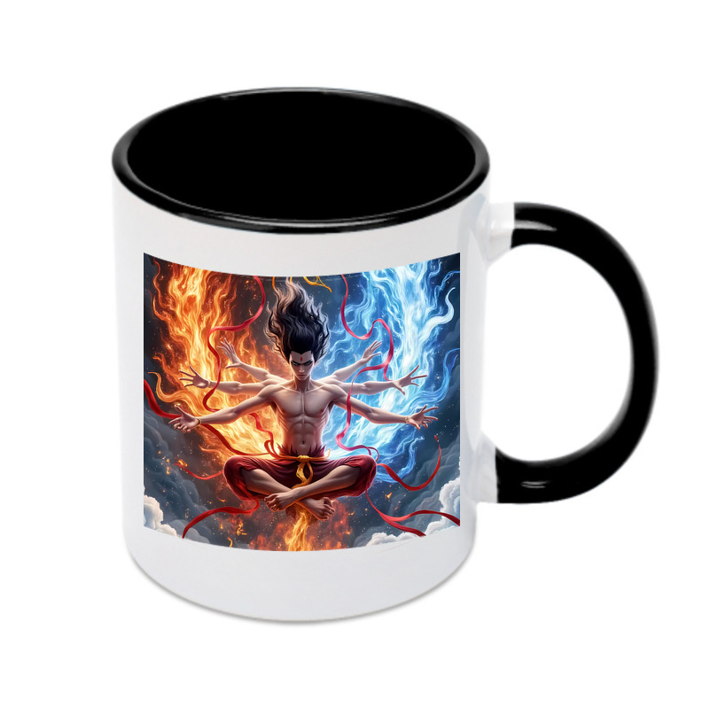 （画像用） Ne Zha 2 ナタ 魔童の大暴れ カラーマグカップ