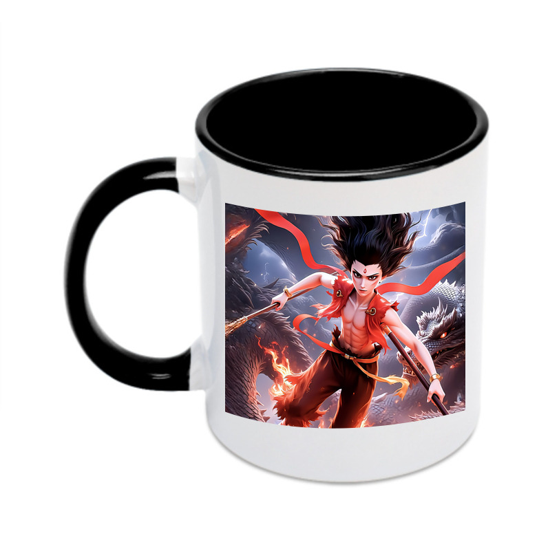 （画像用） Ne Zha 2 ナタ 魔童の大暴れ カラーマグカップ