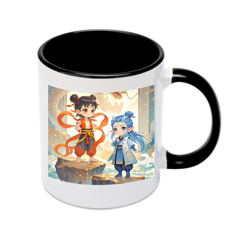 （画像用） Ne Zha 2 ナタ 魔童の大暴れ カラーマグカップ