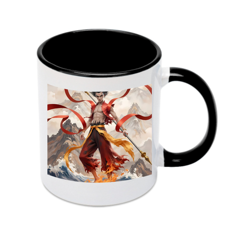 （画像用） Ne Zha 2 ナタ 魔童の大暴れ カラーマグカップ