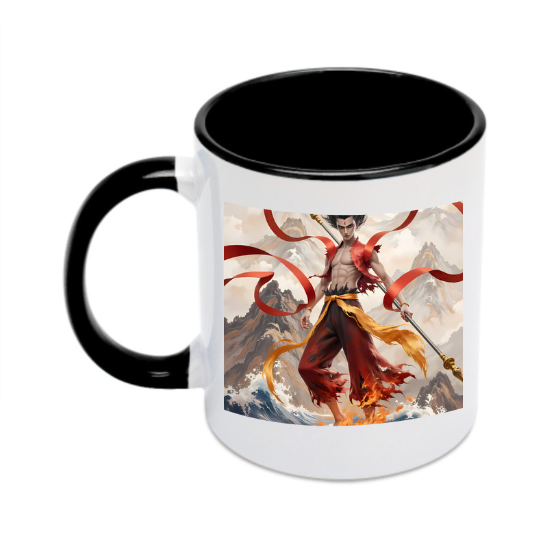 （画像用） Ne Zha 2 ナタ 魔童の大暴れ カラーマグカップ