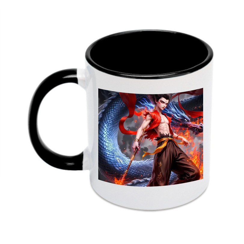 （画像用） Ne Zha 2 ナタ 魔童の大暴れ カラーマグカップ