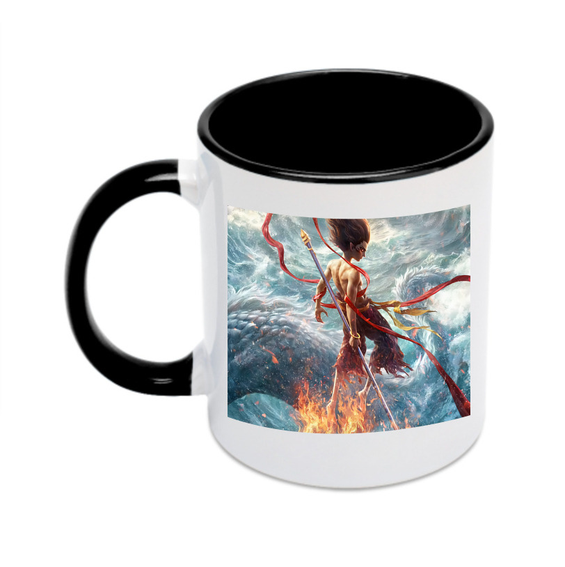 （画像用） Ne Zha 2 ナタ 魔童の大暴れ カラーマグカップ