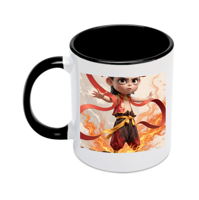 （画像用） Ne Zha 2 ナタ 魔童の大暴れ カラーマグカップ