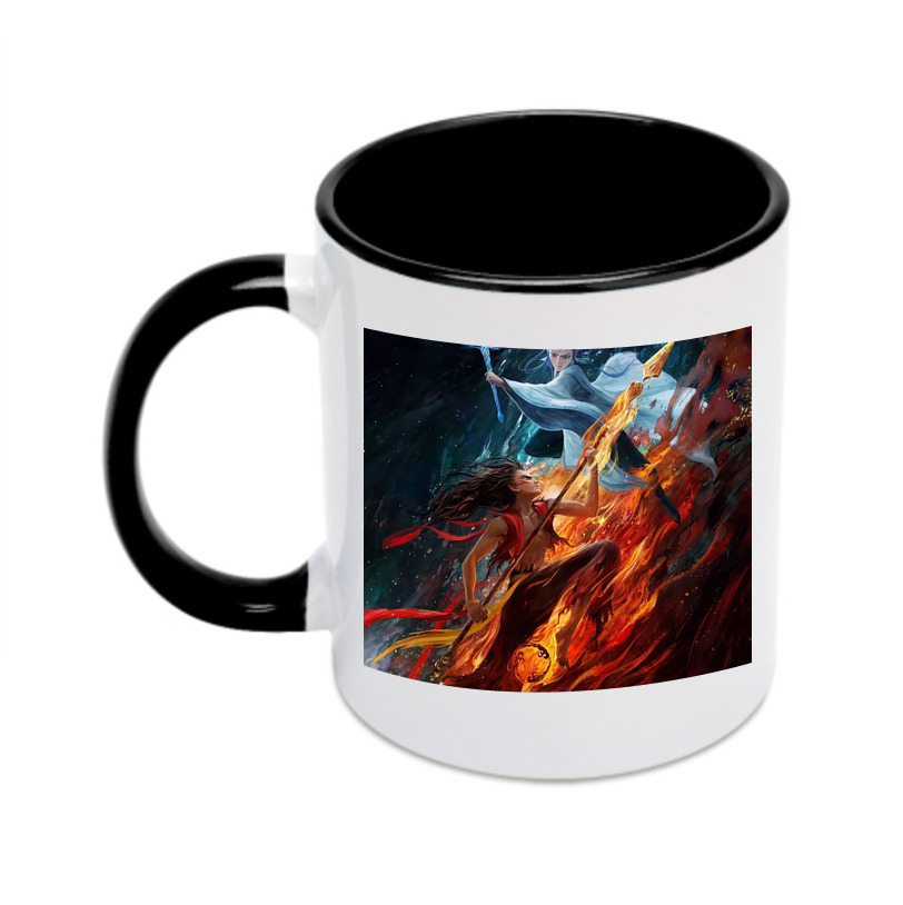 （画像用） Ne Zha 2 ナタ 魔童の大暴れ カラーマグカップ