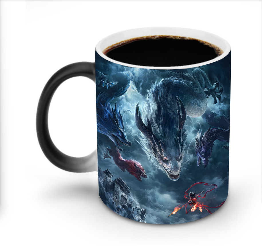 （画像用） Ne Zha 2 ナタ 魔童の大暴れ 温度変色マグカップ