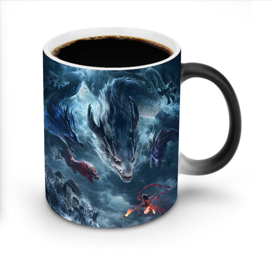 （画像用） Ne Zha 2 ナタ 魔童の大暴れ 温度変色マグカップ
