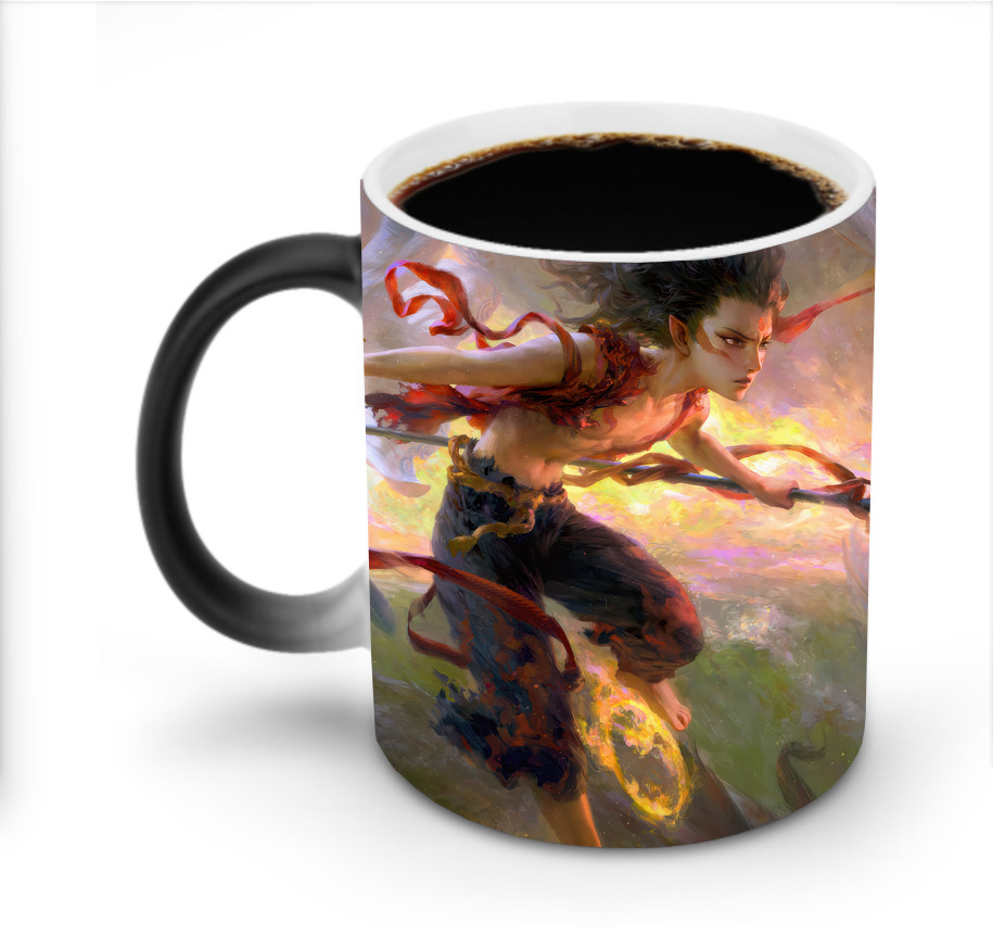 （画像用） Ne Zha 2 ナタ 魔童の大暴れ 温度変色マグカップ