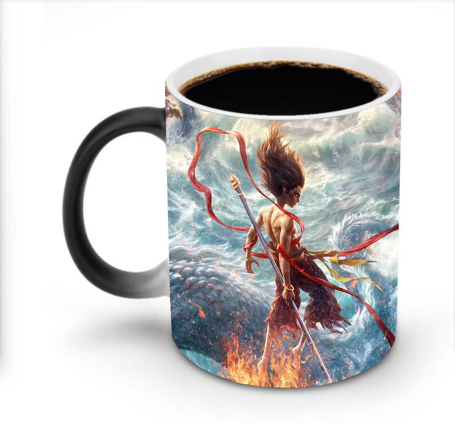 （画像用） Ne Zha 2 ナタ 魔童の大暴れ 温度変色マグカップ