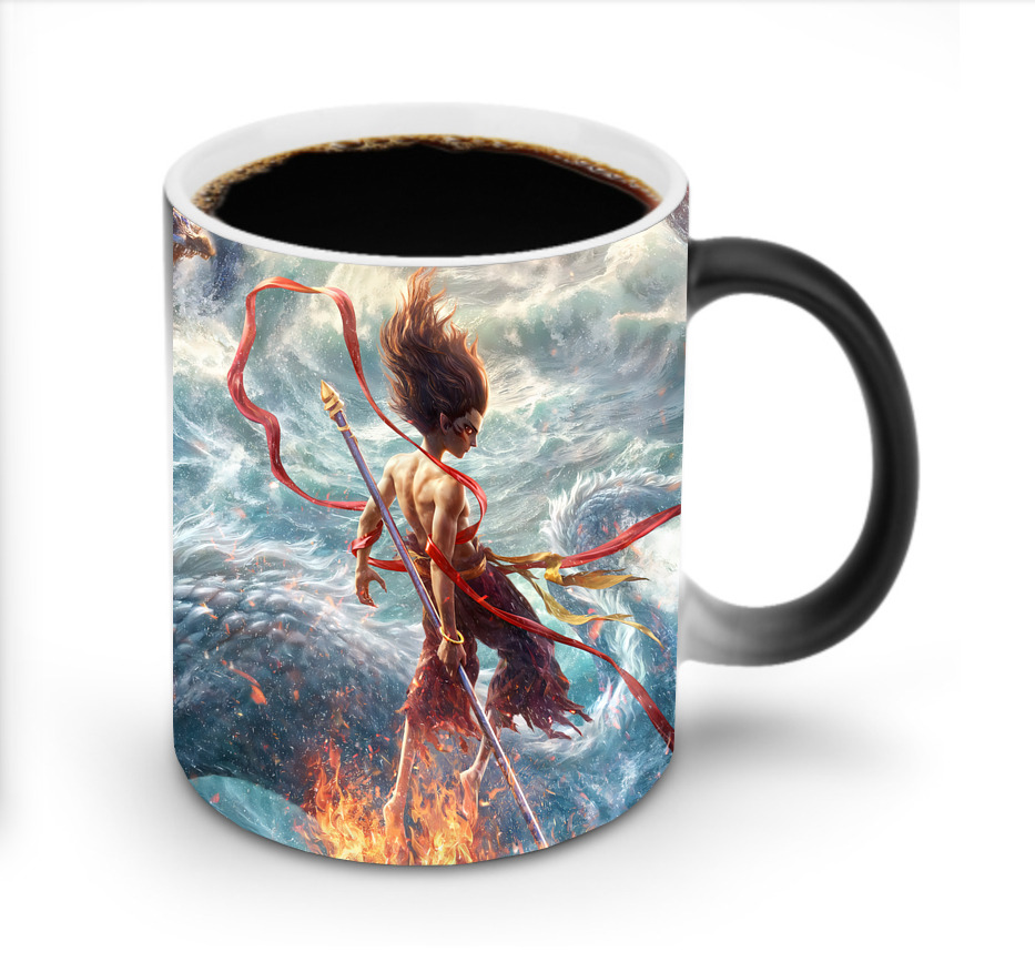 （画像用） Ne Zha 2 ナタ 魔童の大暴れ 温度変色マグカップ