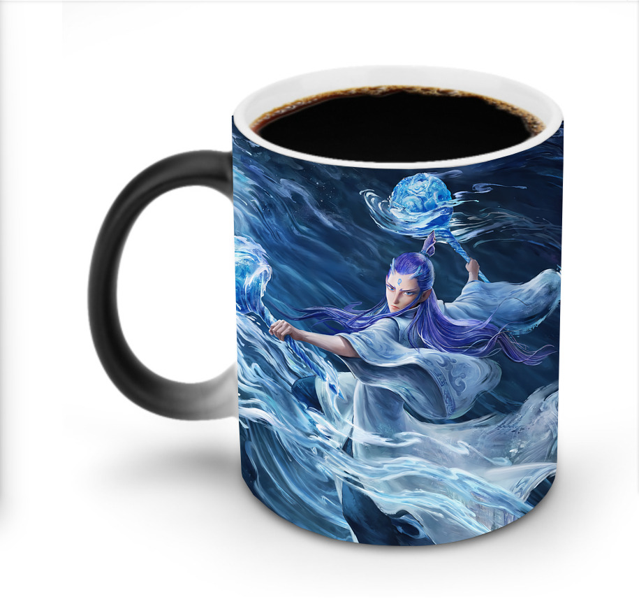（画像用） Ne Zha 2 ナタ 魔童の大暴れ 温度変色マグカップ