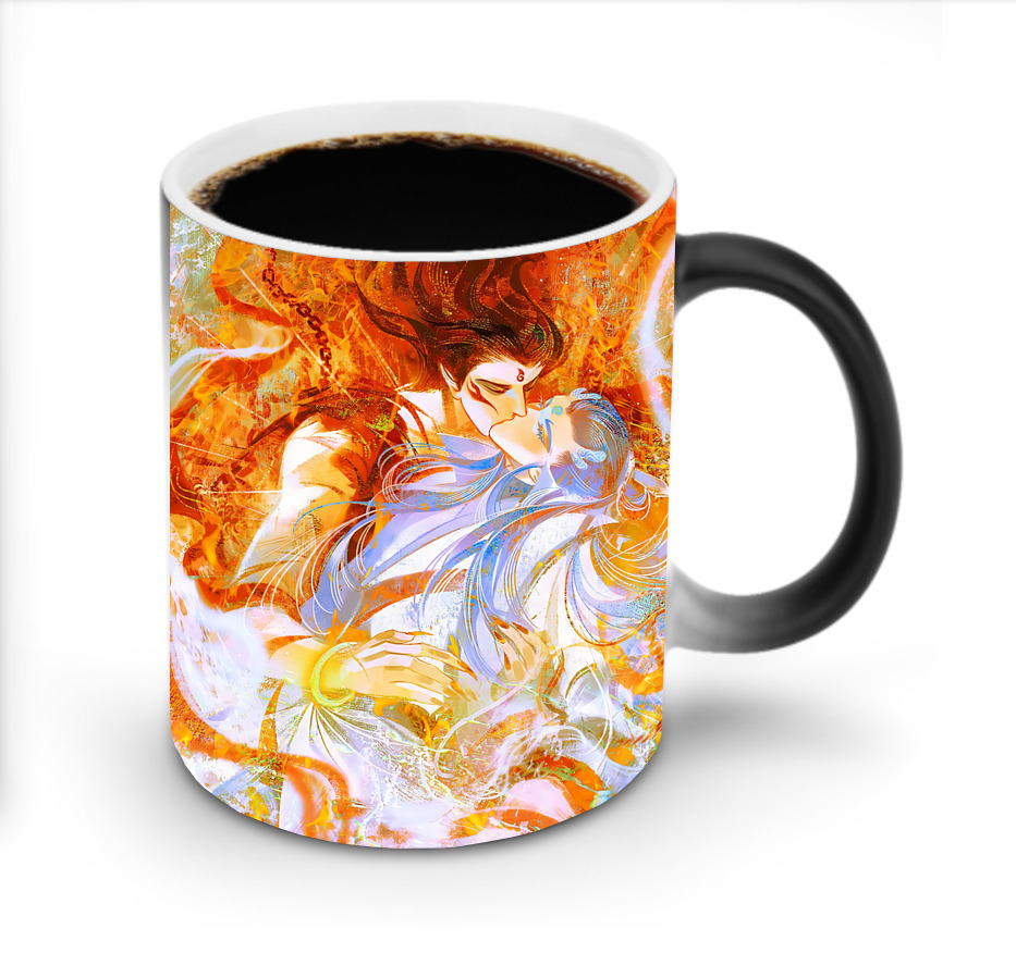 （画像用） Ne Zha 2 ナタ 魔童の大暴れ 温度変色マグカップ