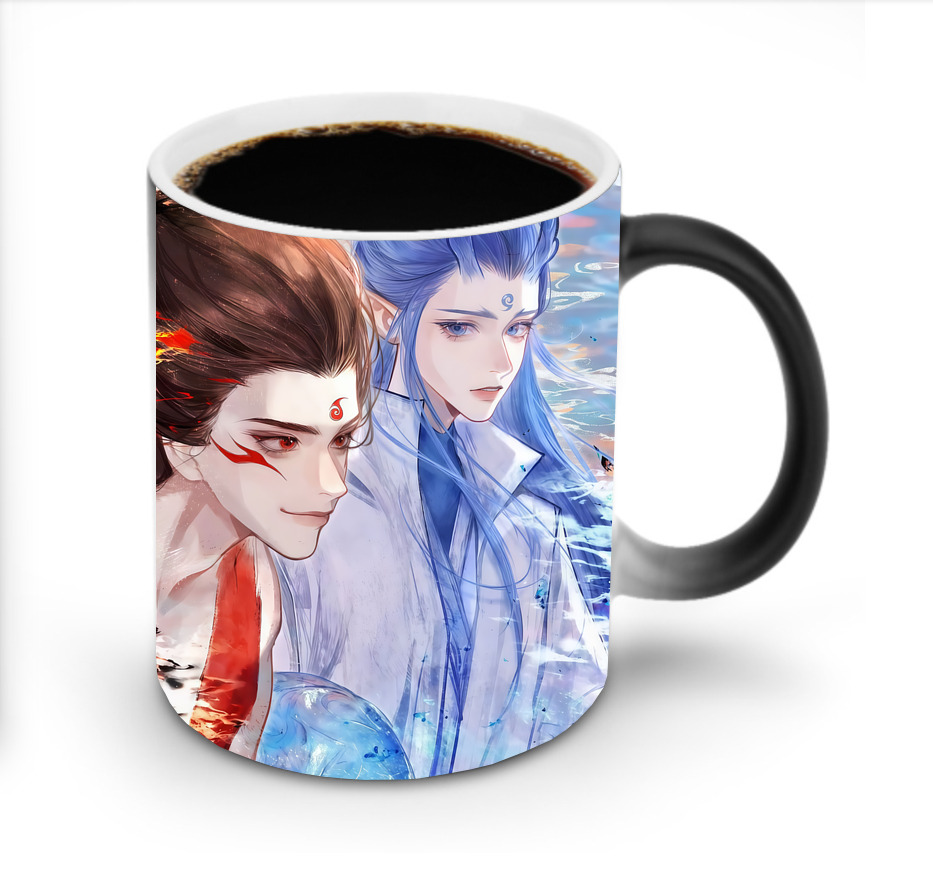 （画像用） Ne Zha 2 ナタ 魔童の大暴れ 温度変色マグカップ