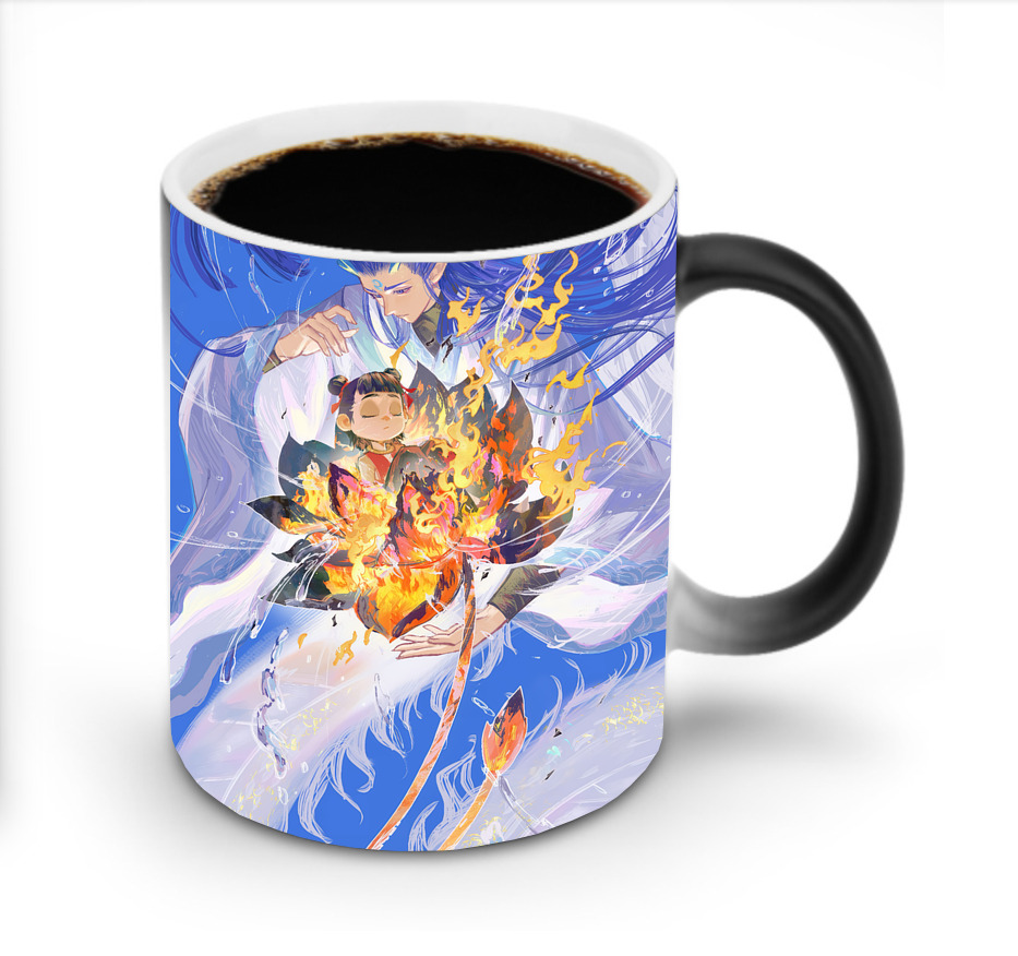 （画像用） Ne Zha 2 ナタ 魔童の大暴れ 温度変色マグカップ