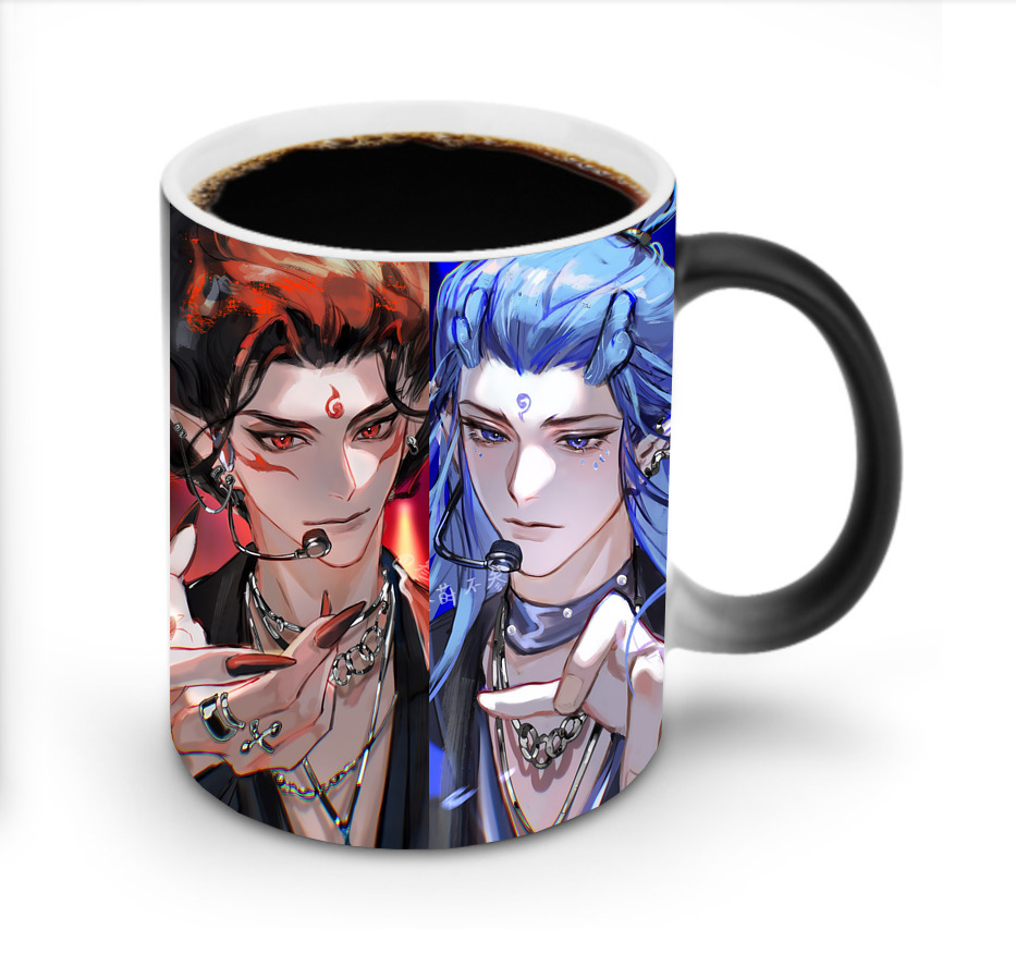 （画像用） Ne Zha 2 ナタ 魔童の大暴れ 温度変色マグカップ