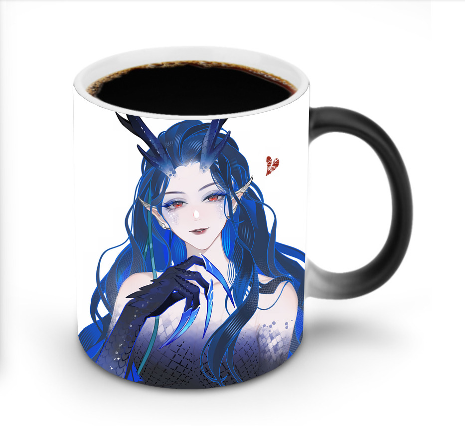 （画像用） Ne Zha 2 ナタ 魔童の大暴れ 温度変色マグカップ