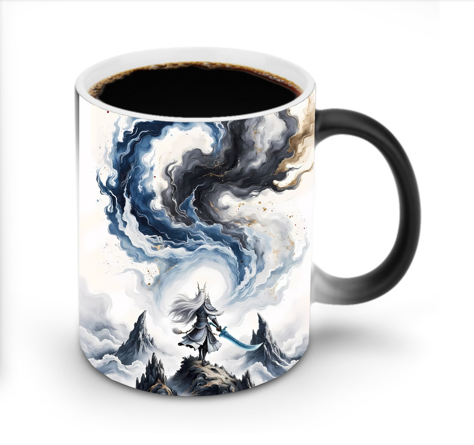 （画像用） Ne Zha 2 ナタ 魔童の大暴れ 温度変色マグカップ