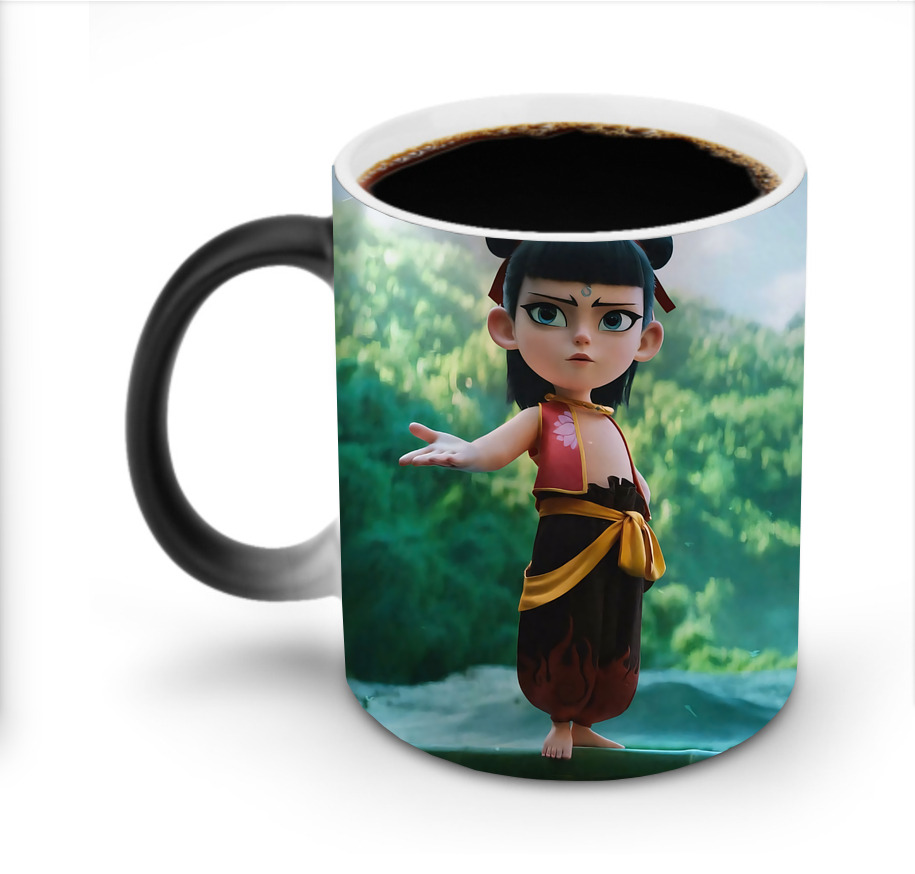 （画像用） Ne Zha 2 ナタ 魔童の大暴れ 温度変色マグカップ