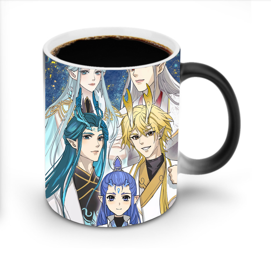 （画像用） Ne Zha 2 ナタ 魔童の大暴れ 温度変色マグカップ