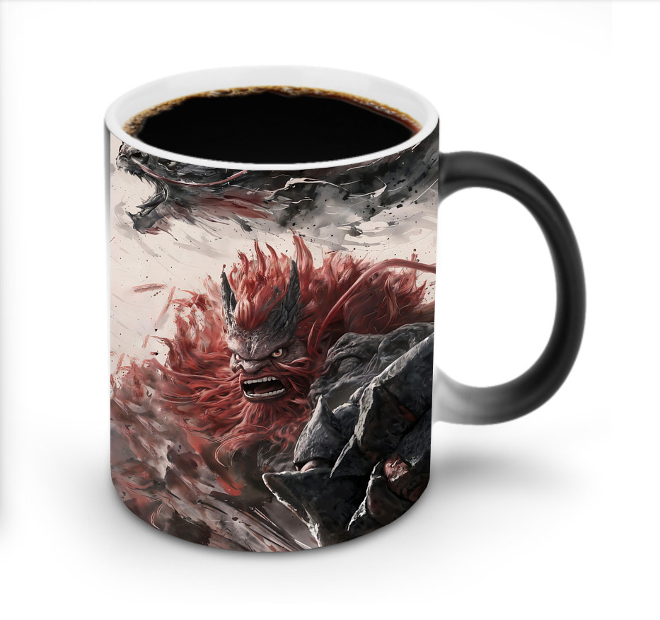 （画像用） Ne Zha 2 ナタ 魔童の大暴れ 温度変色マグカップ
